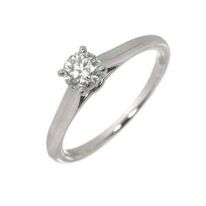 CARTIER Silver Diamond Ring